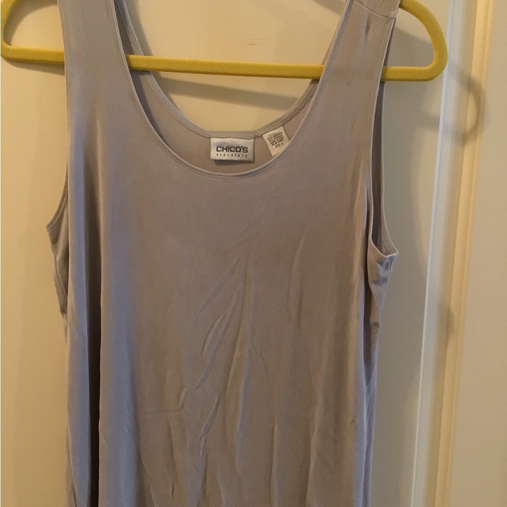 Chicos travelers size 3 grey
